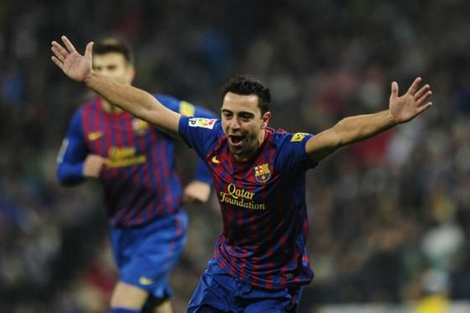 El Barcelona vence al Real Madrid a domicilio (1-3). / AFP