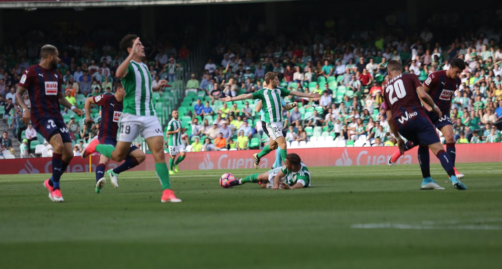 Las imágenes del Betis-Eibar