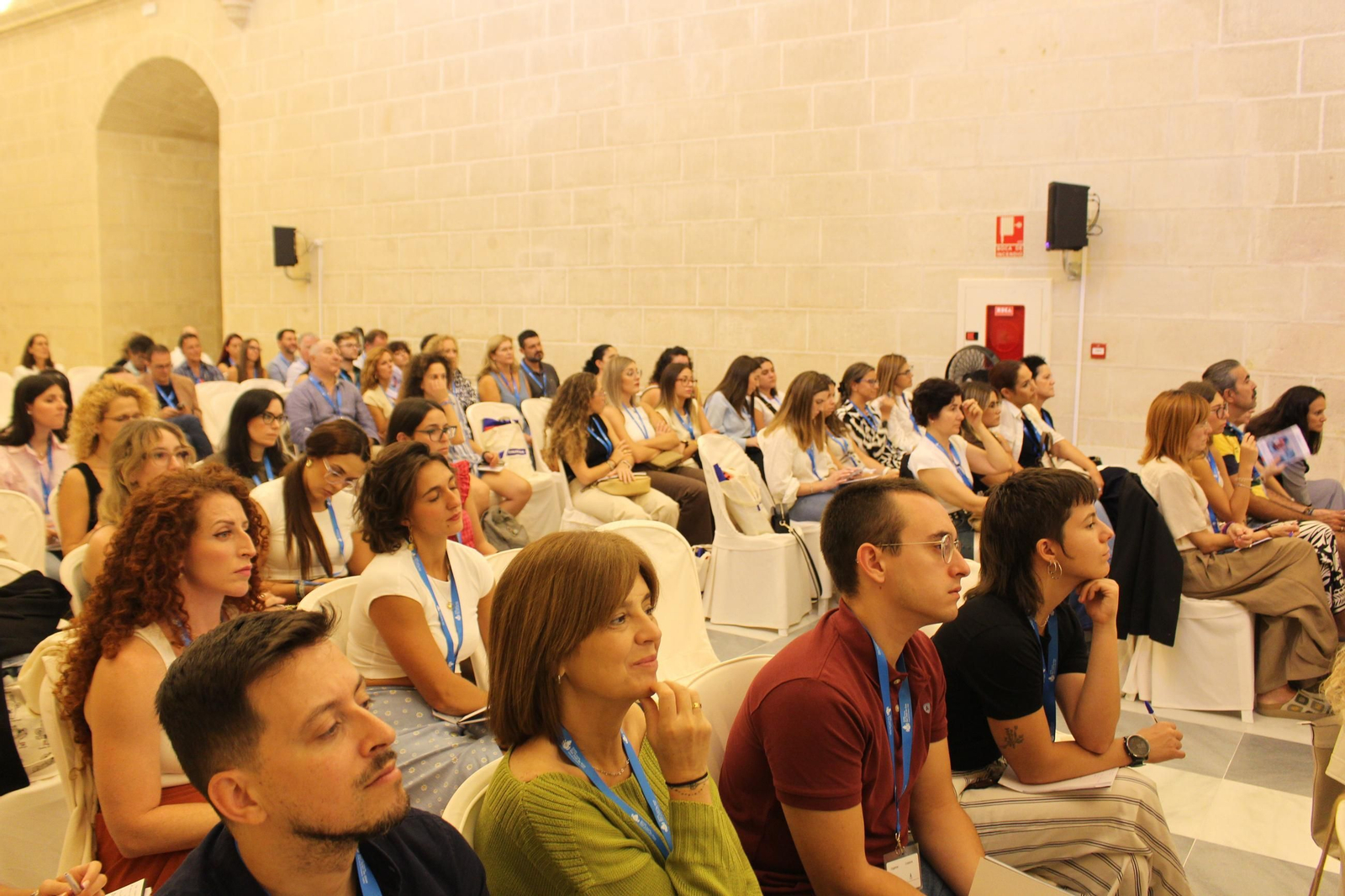 Público en la sala.