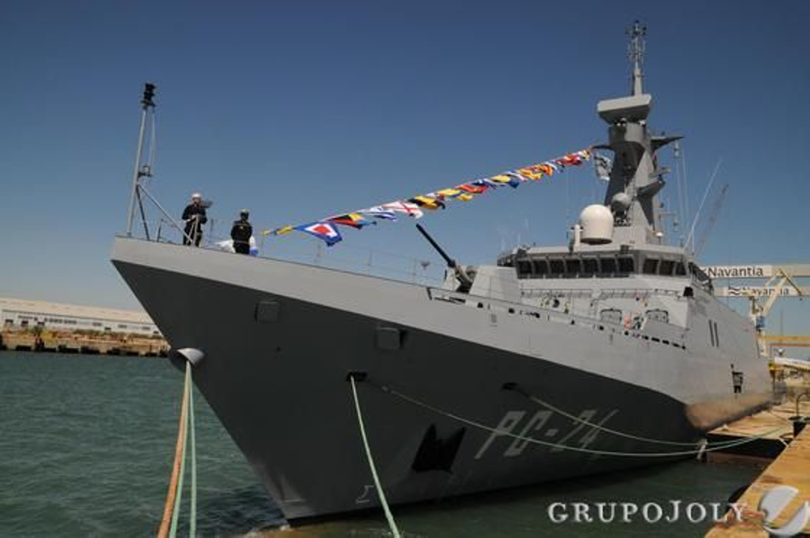 Navantia entrega el ´Kariña´a la armada venezolana. 

Fotos: Javier González