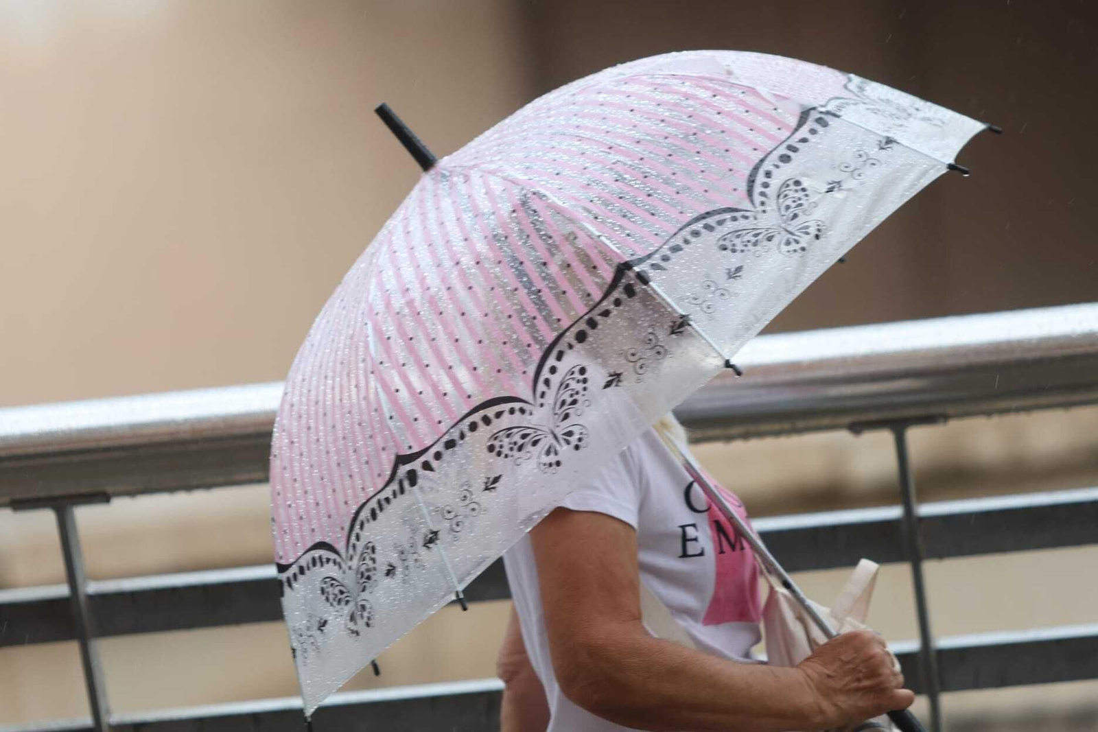 Lluvias esta semana en Málaga.