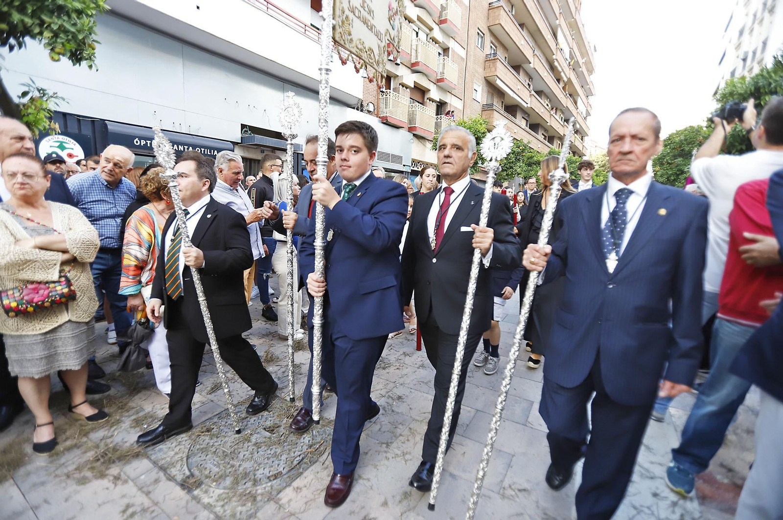 Imágenes de la procesión del Corpus Christi en Huelva