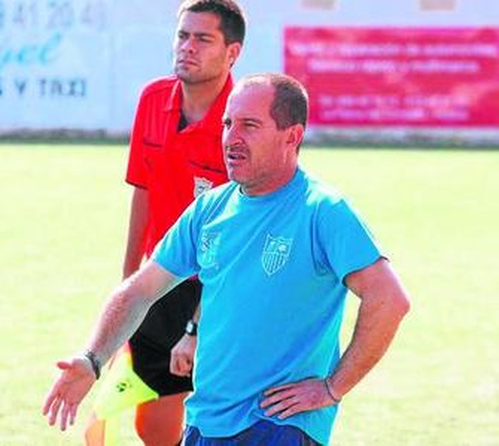 Kiki, entrenador de La Palma, entró en el acta de castigos del Comité.