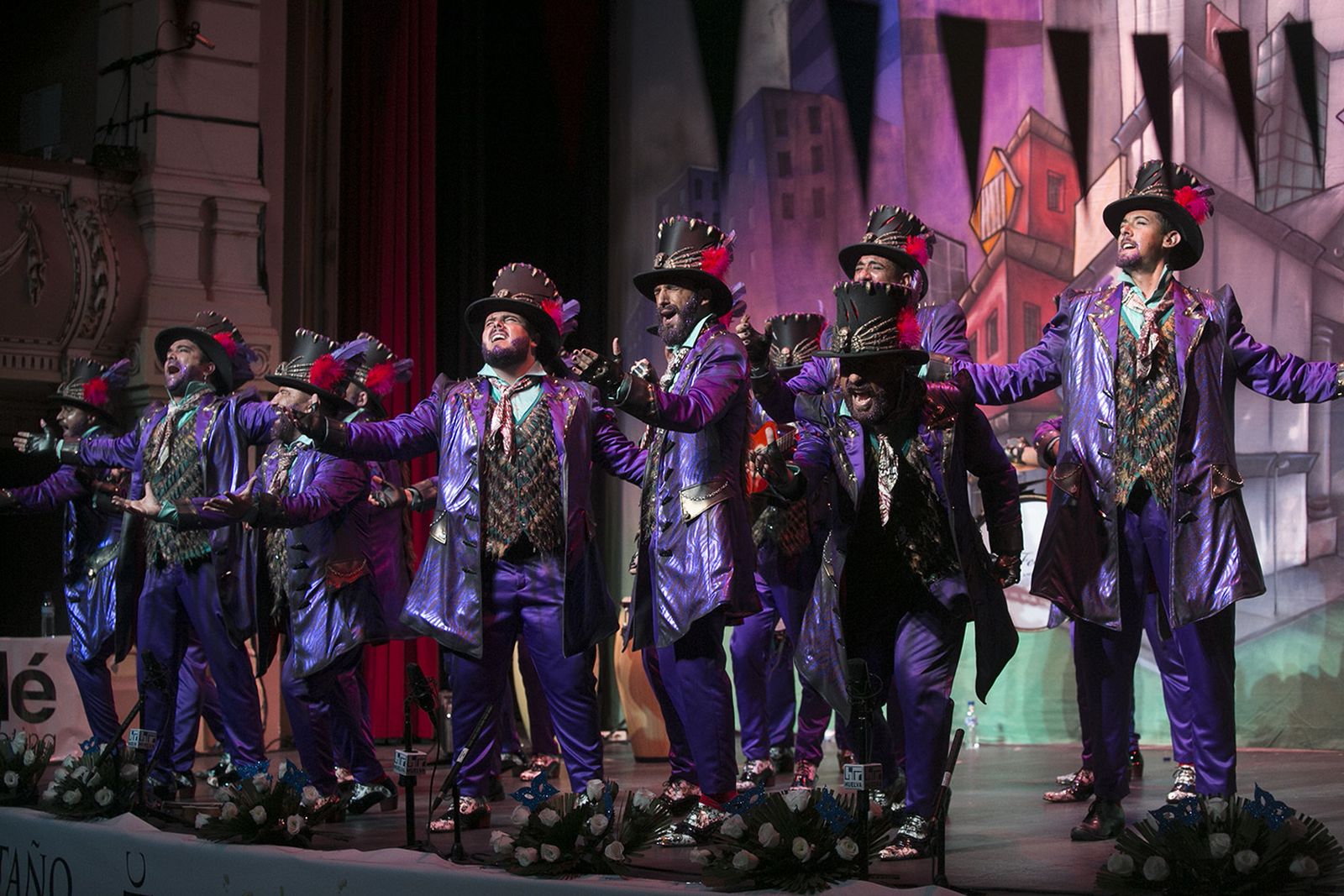 Las imágenes de la octava preliminar del Carnaval Colombino