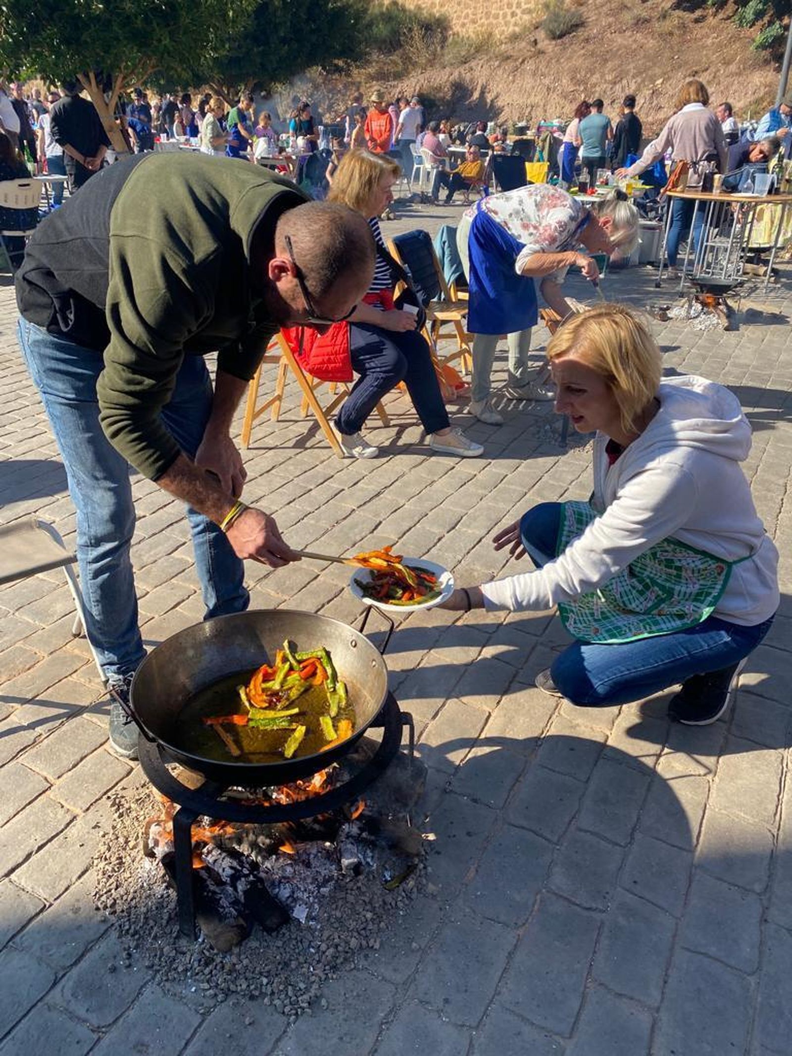 Con chorizo, con tocino o con pescado, pero siempre con pimiento.