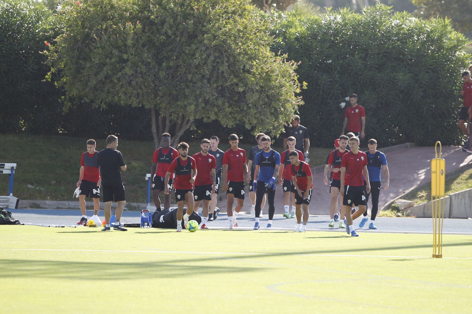 Los jugadores saltan al anexo.