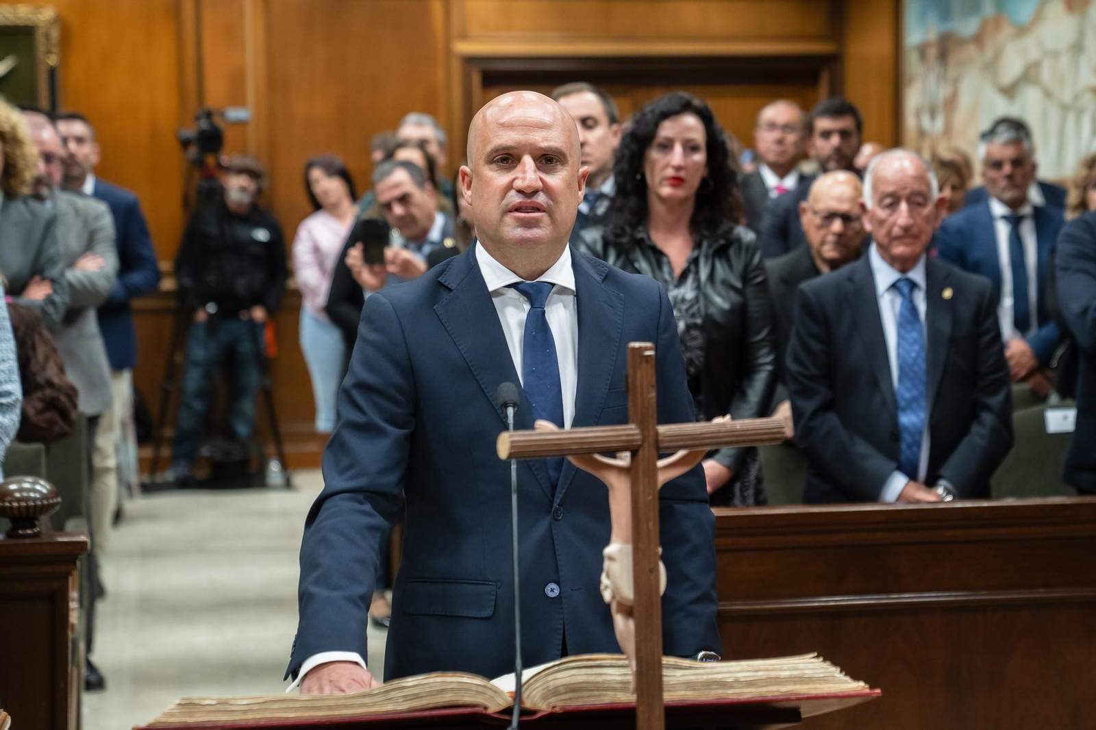 Así se ha vivido la investidura del nuevo presidente de la Diputación Provincial de Almería