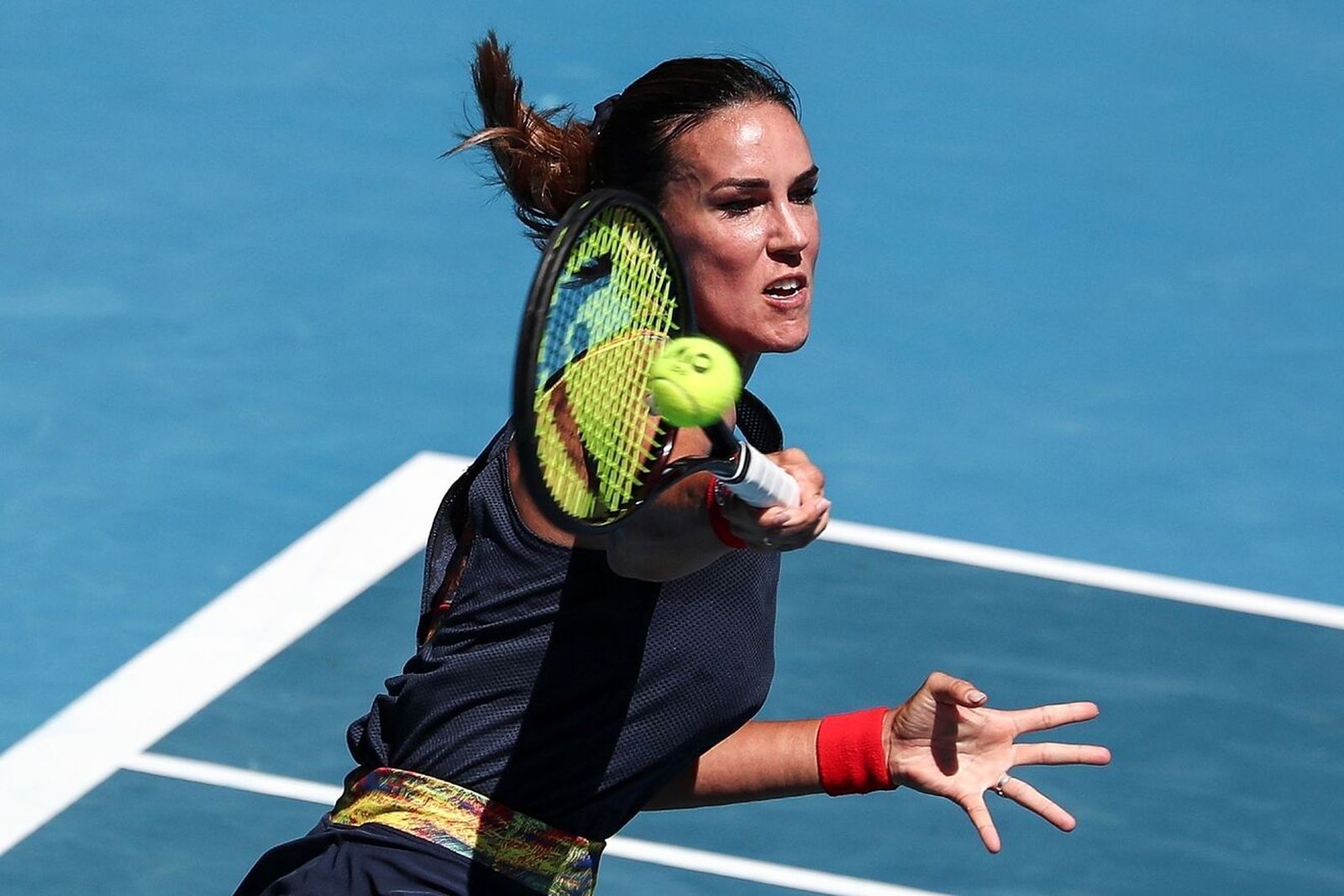 Nuria Párrizas, en un partido anterior