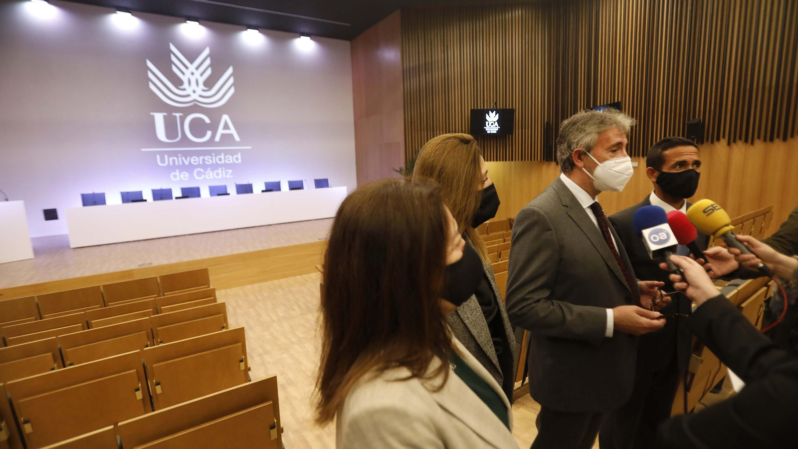 Las fotos del nuevo salón de actos de la Escuela Politécnica Superior de Algeciras