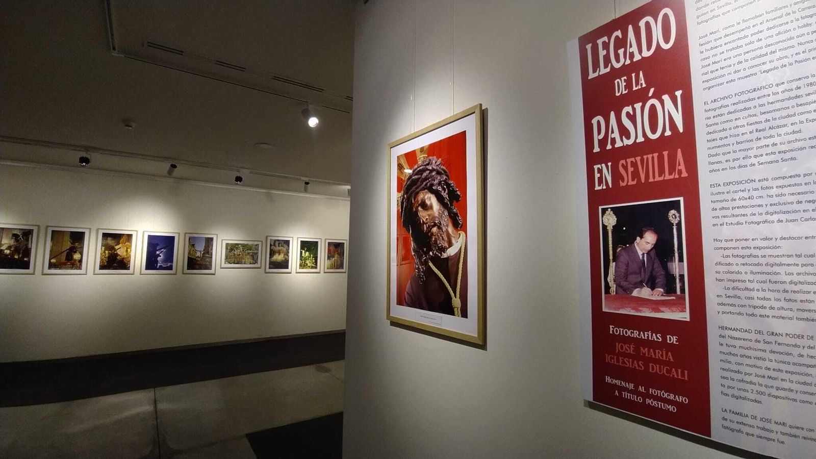 Exposición 'Legado de la Pasión en Sevilla', de José María Iglesias Ducali.