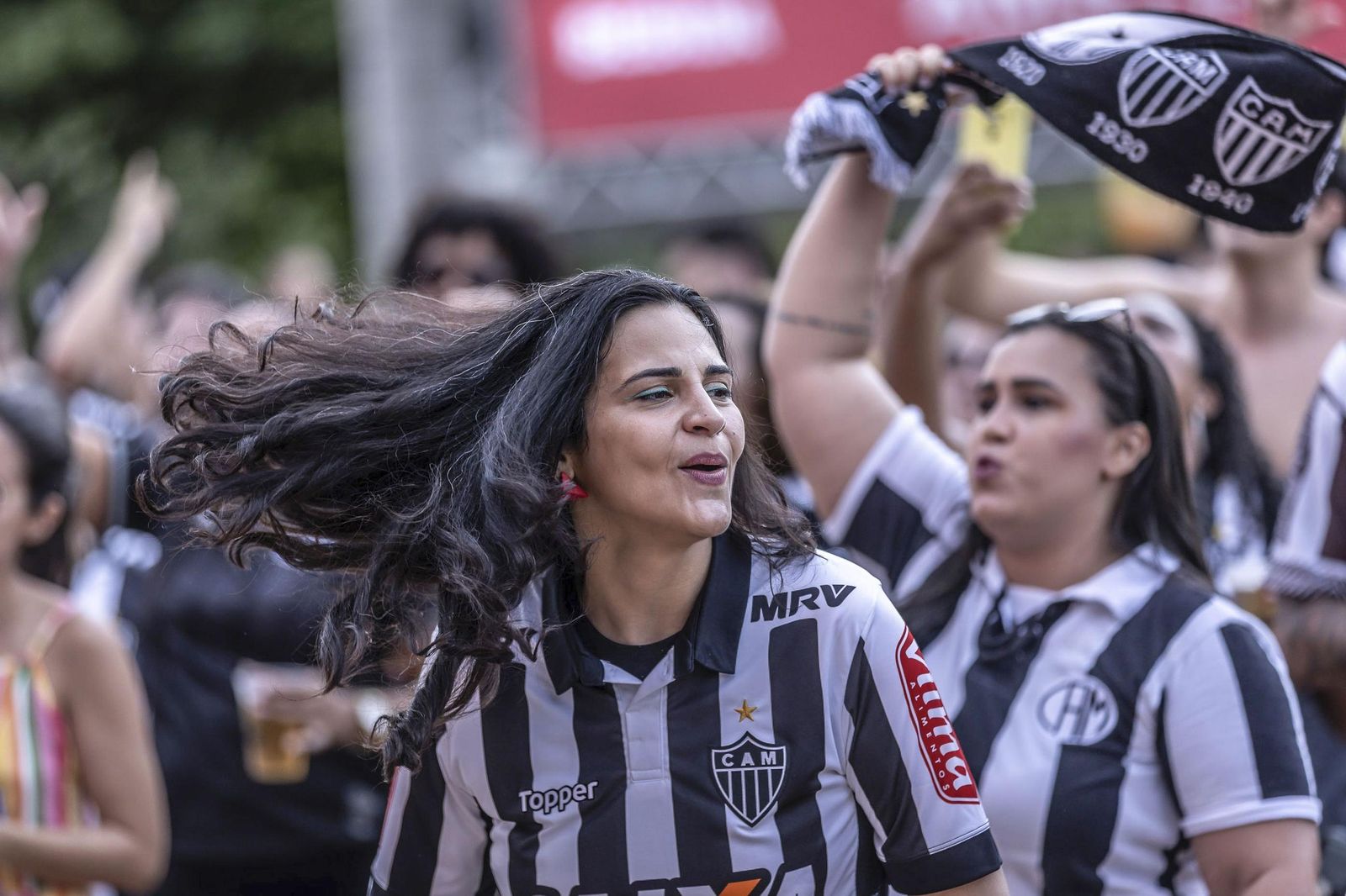 Las fotos de una final de la Libertadores histórica; Botafogo, campeón con 10, ante Atlético Mineiro
