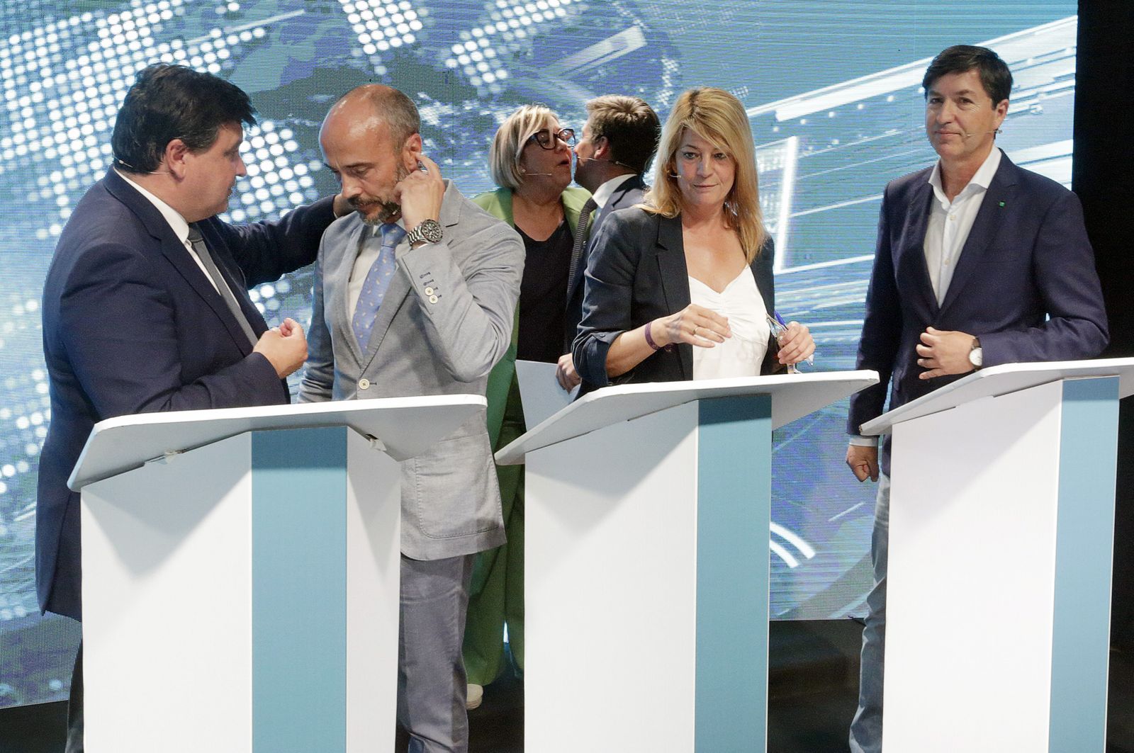 Elecciones Municipales Huelva 2023: Imágenes del debate entre los candidatos