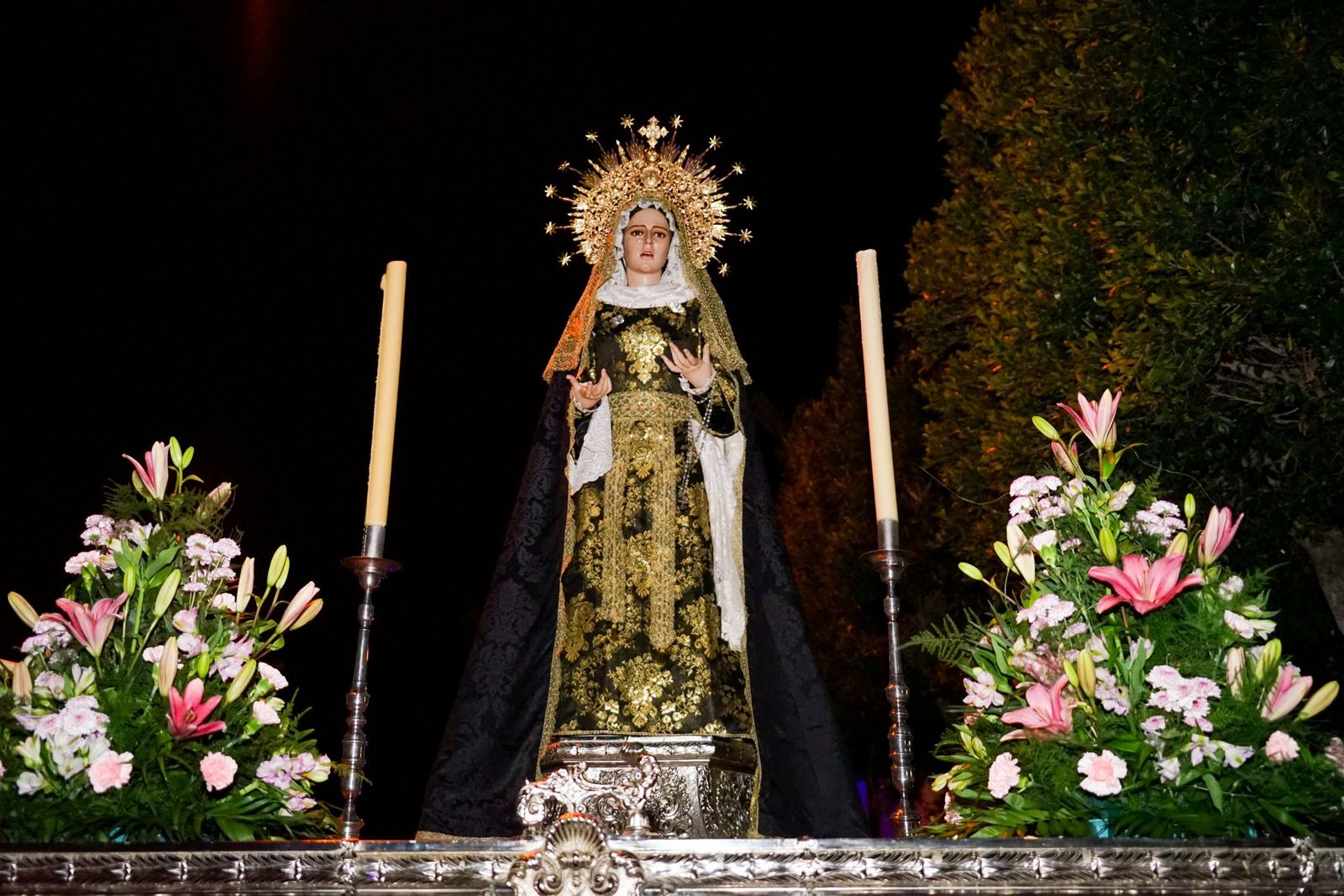 Arranca la Semana Santa en Vícar con la procesión de Nuestra Señora de ...