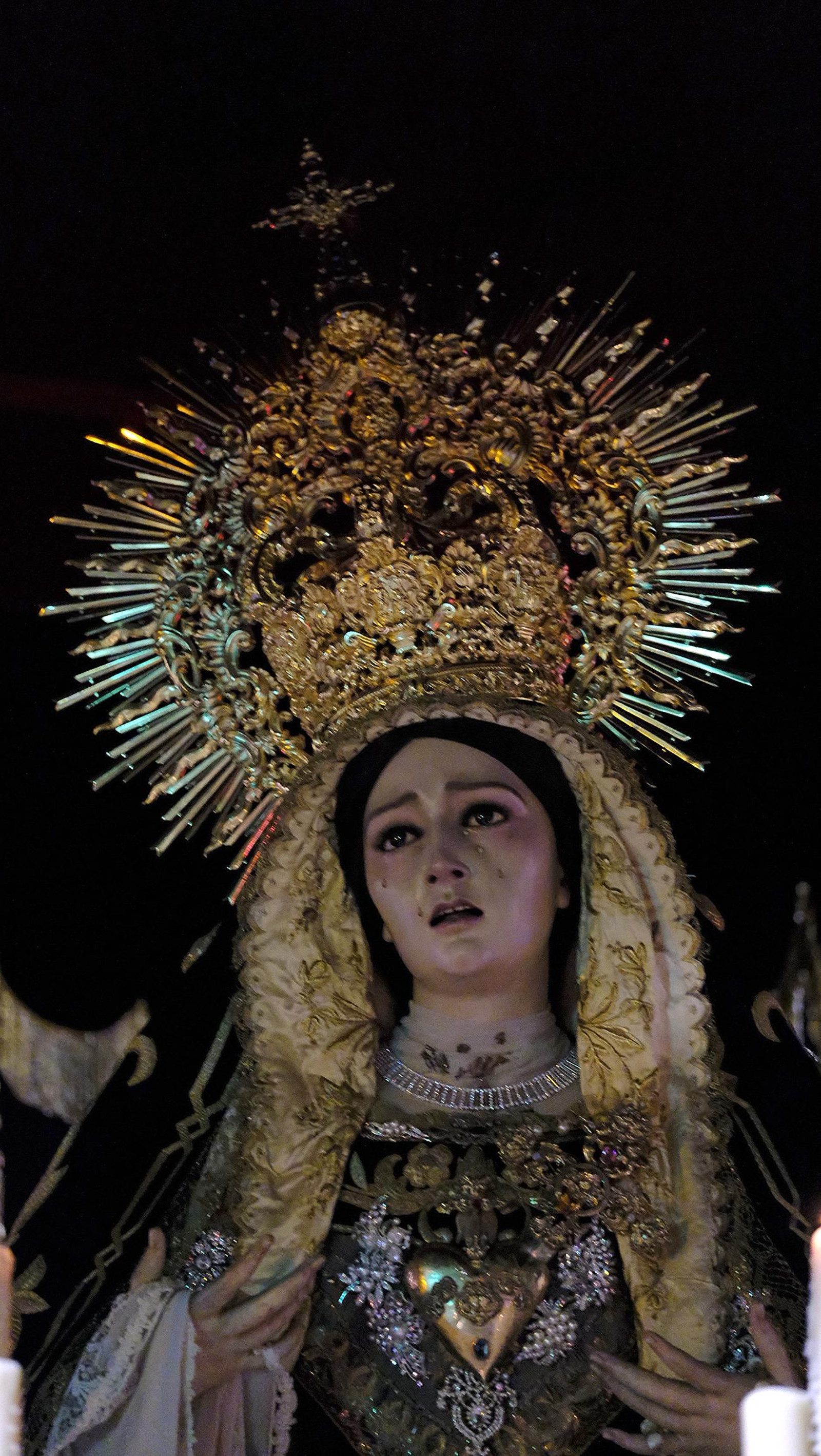 Procesión de Rosario del Mar, en imágenes