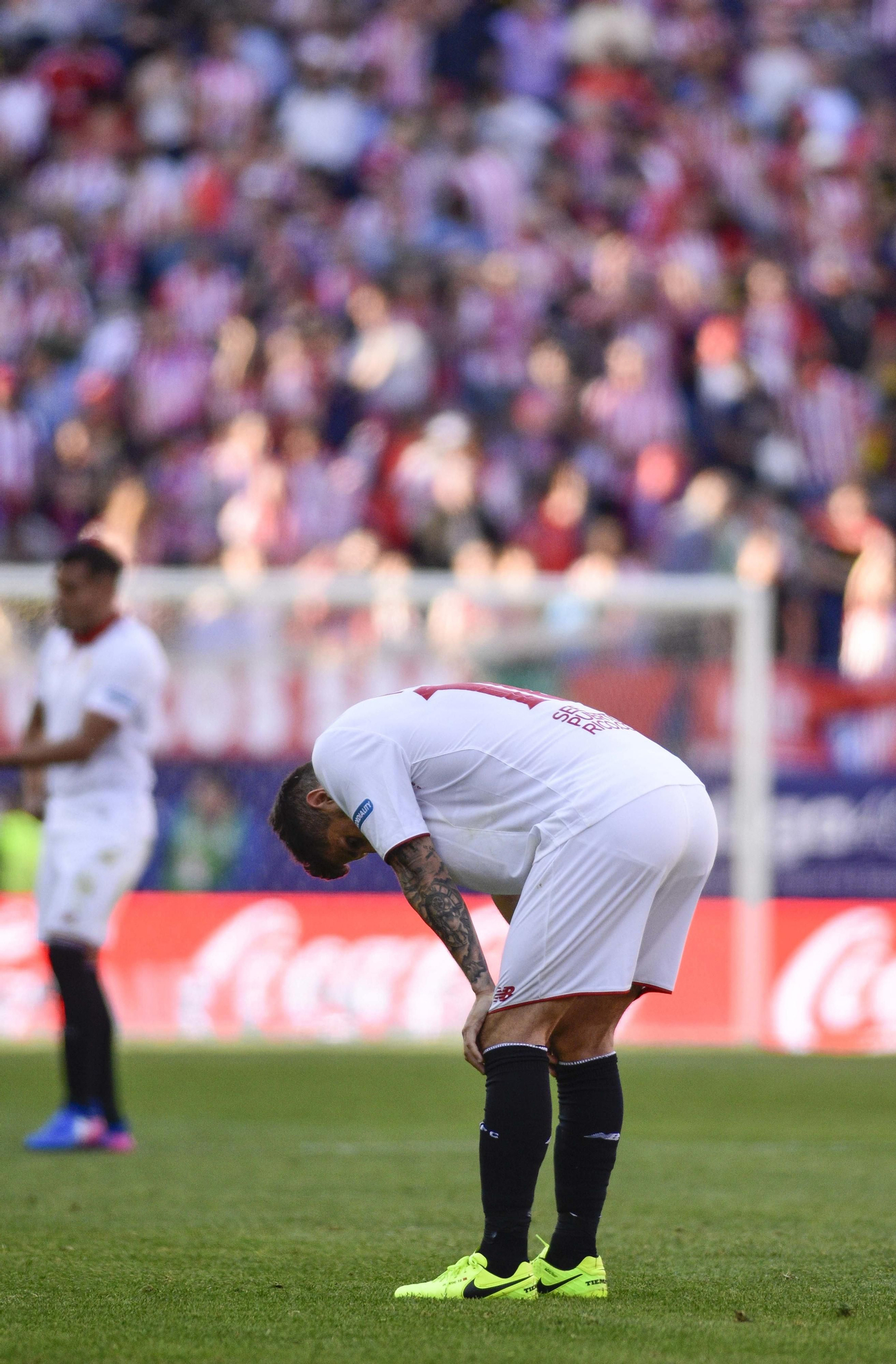El Atlético de Madrid-Sevilla FC, en imágenes