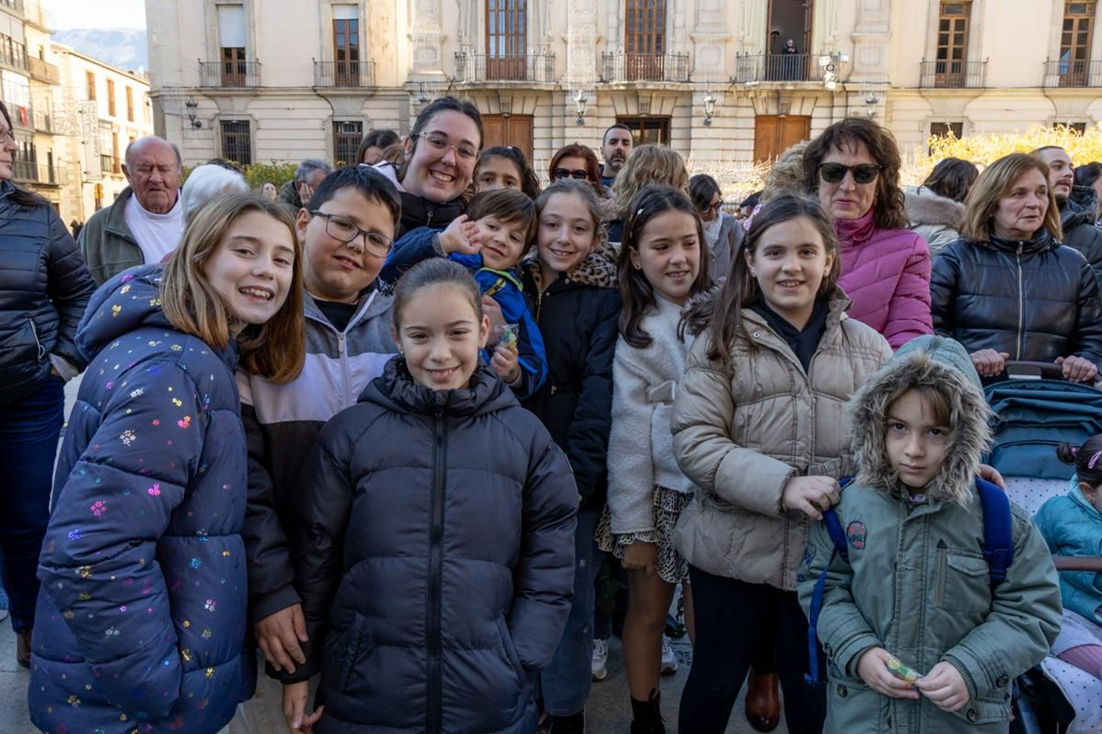 Fiesta infantil de Nochevieja en la Plaza de Santa María
