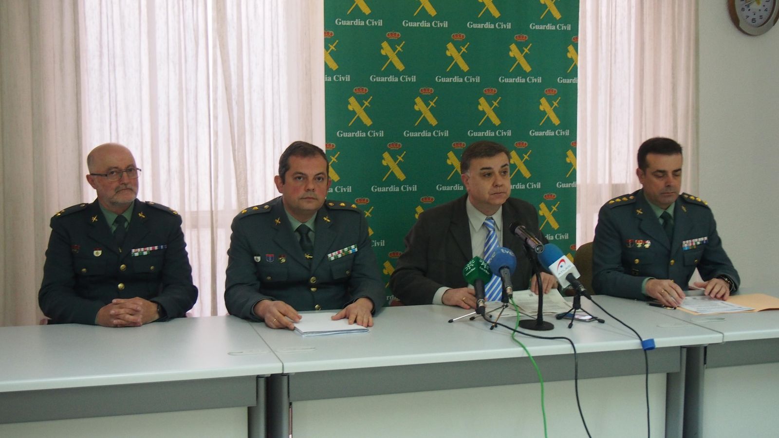 Los resultados de la operación fueron presentados la mañana de ayer por el subdelegado del Gobierno.