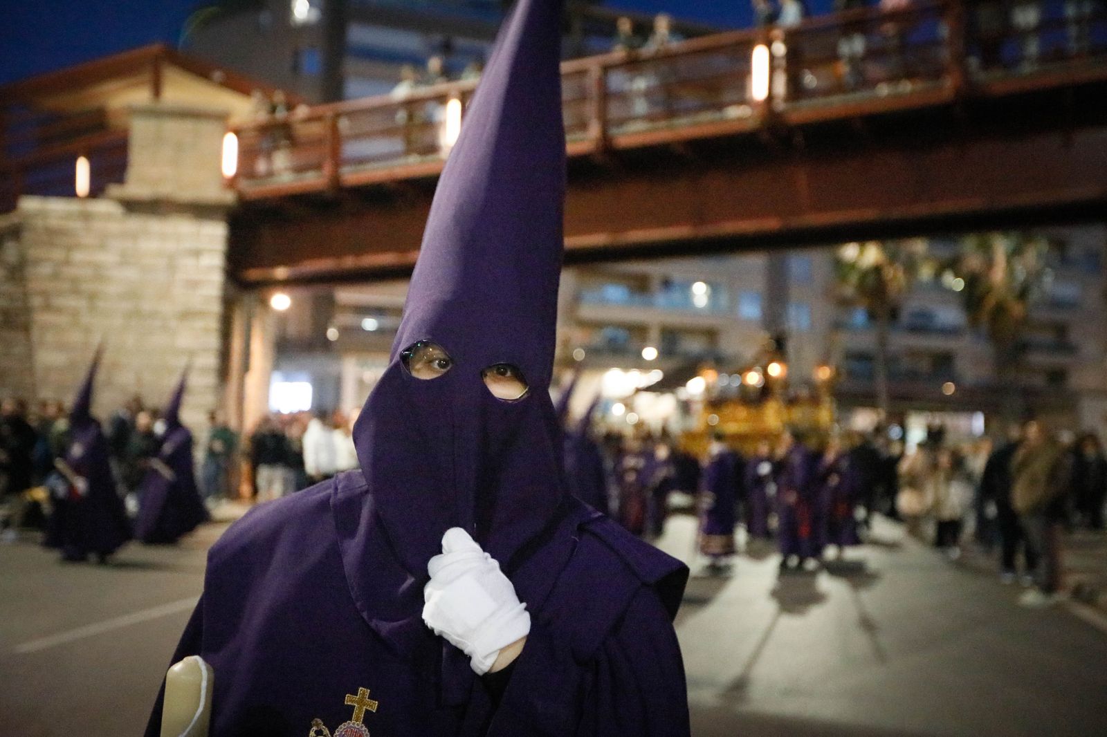 La procesión del Encuentro, en imágenes