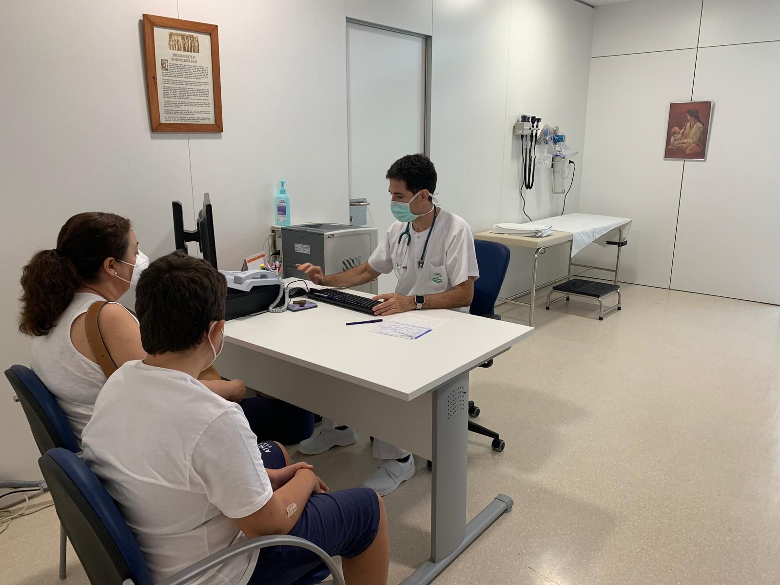 Consulta de Neumología Pediátrica en el castilla del Pino.
