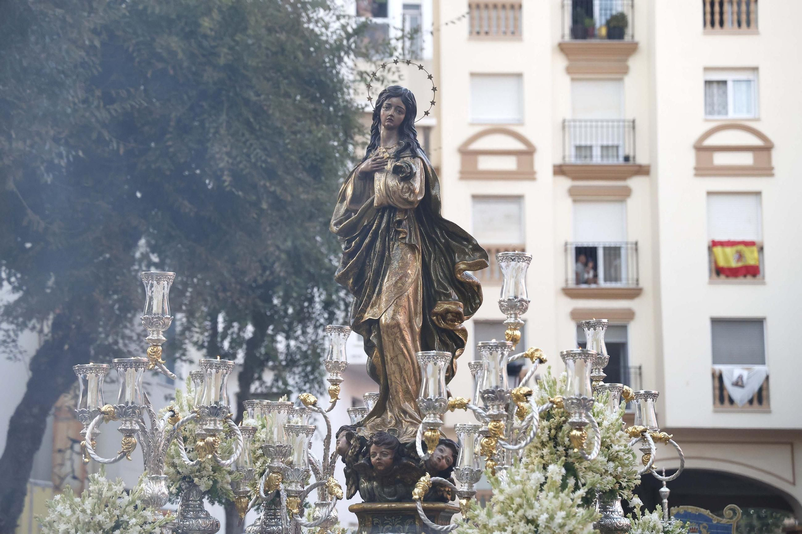 Galería de fotos de la procesión en La Línea por el 100 aniversario del patronazgo de la Inmaculada Concepción