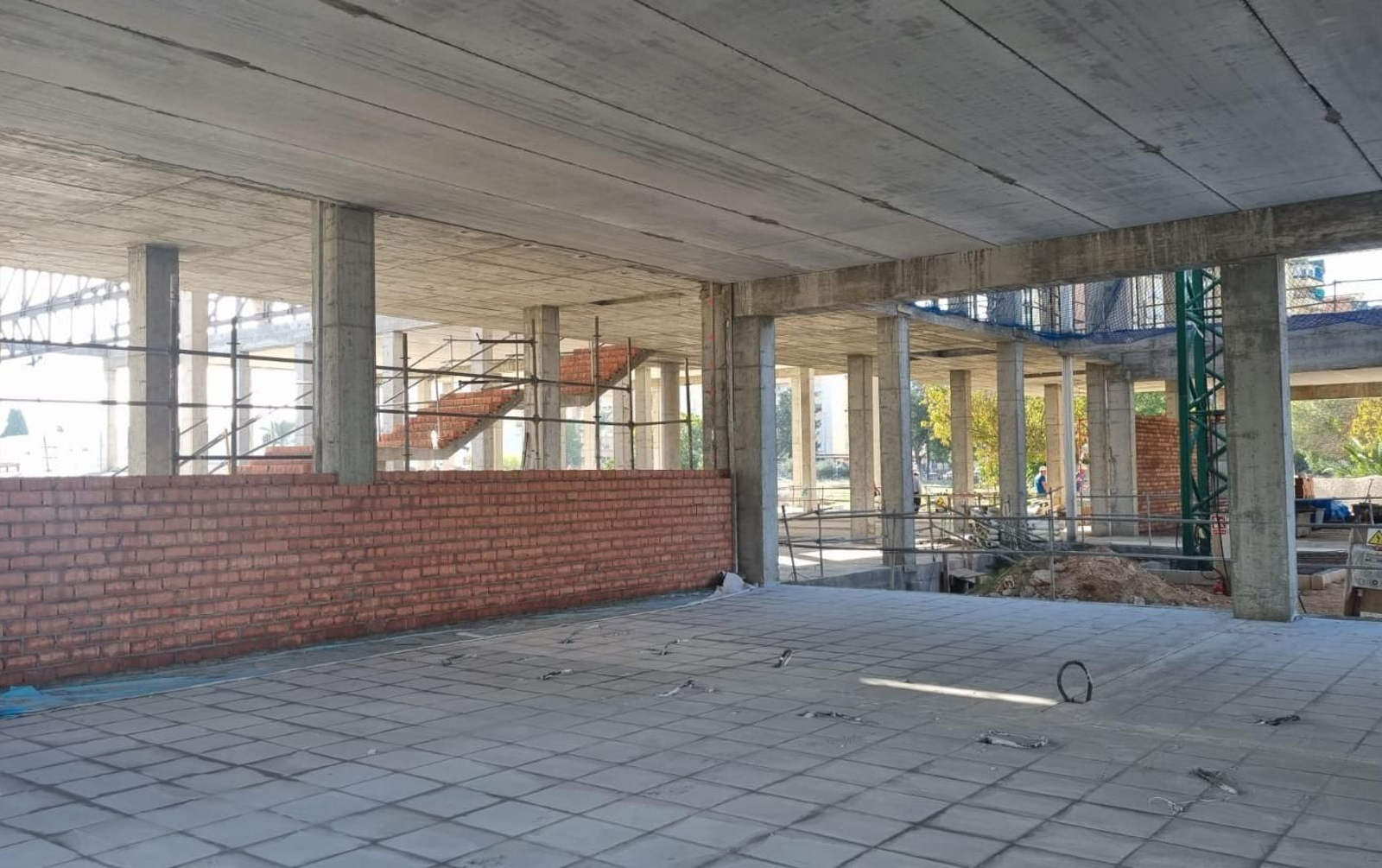 Así marchan las obras del segundo aulario Carmelo García Barroso en el Campus de Jerez de la UCA