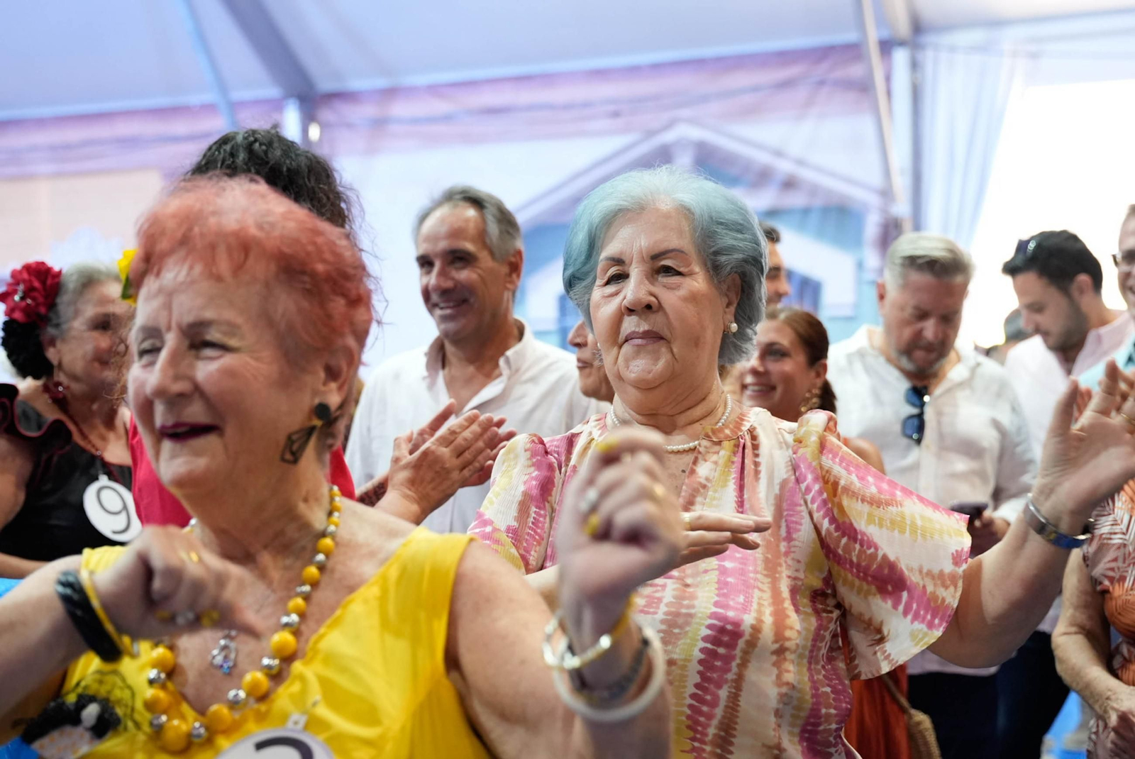 Las fotos de la comida de homenaje a la mujer en la Feria de Almería
