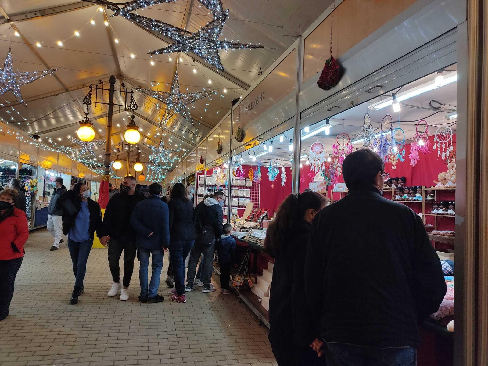 La inauguración de la carpa navideña de la Victoria en Córdoba, en fotografías