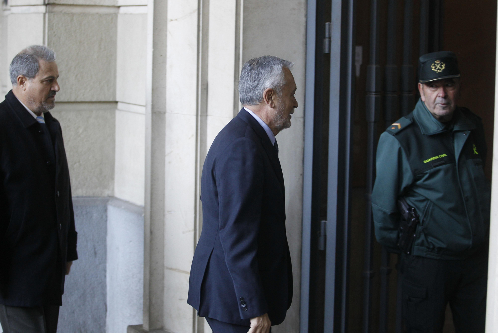 Primera sesión del juicio de los ERE