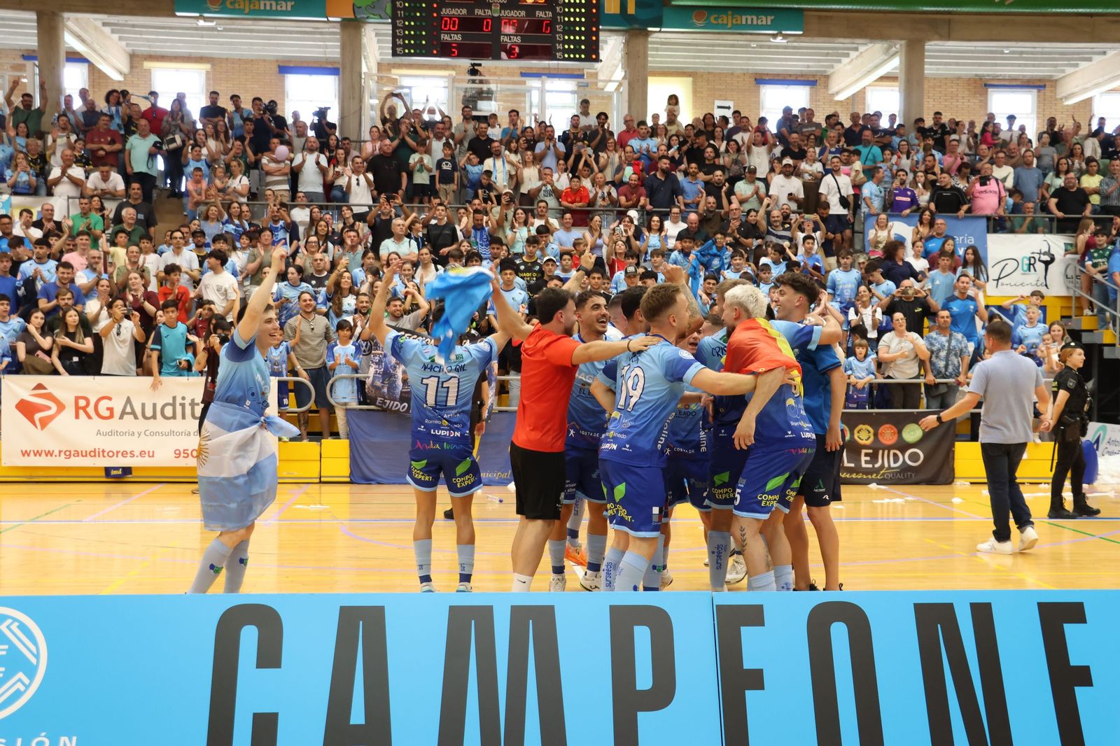 El histórico ascenso de El Ejido Futsal a Primera División en imágenes