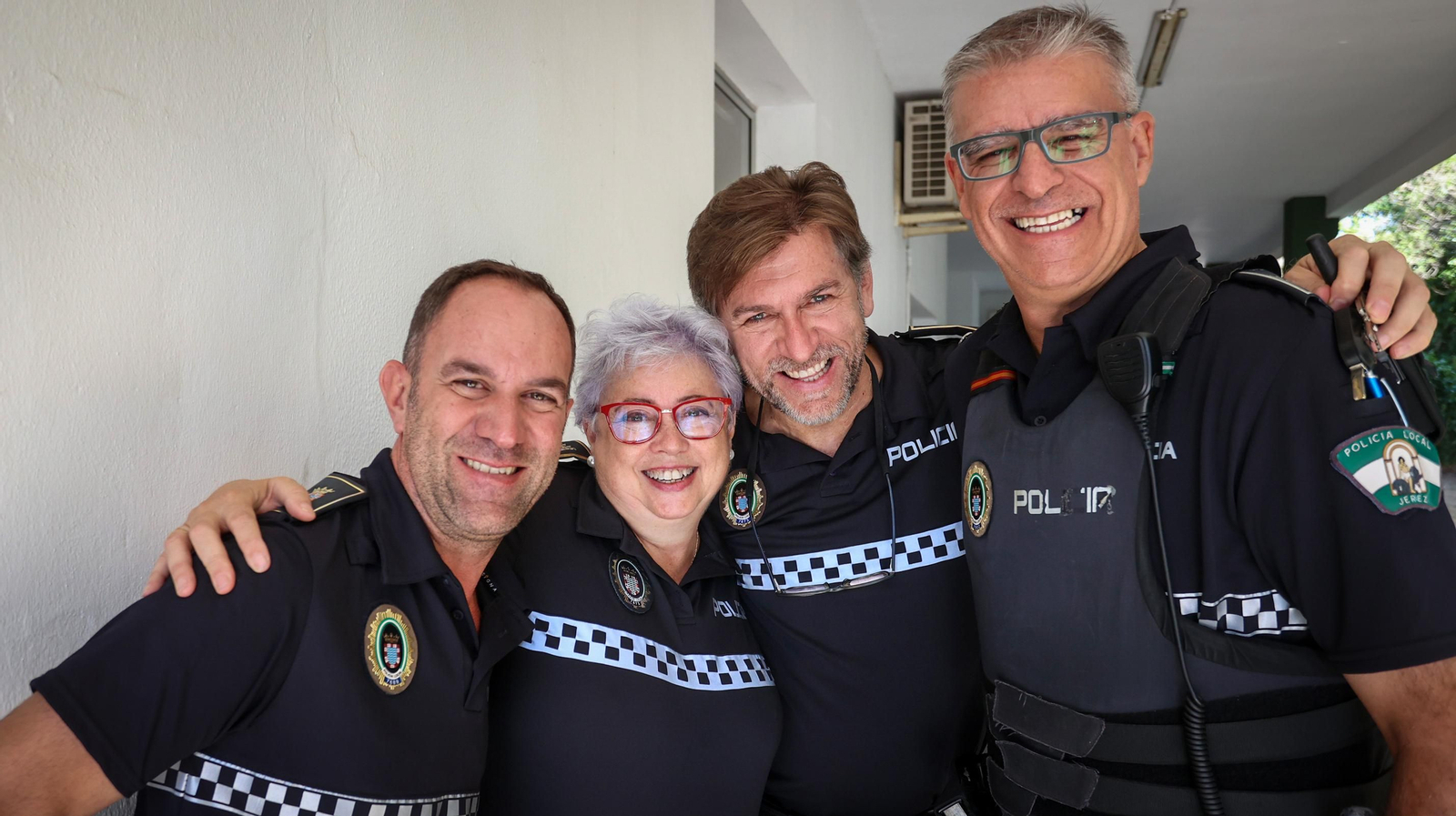 Mari Luz la primera mujer policía de Jerez se jubila