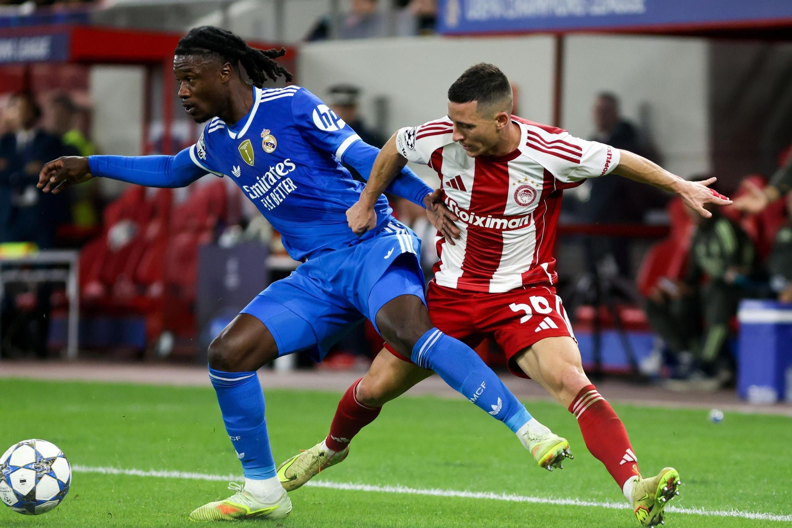 Las imágenes del Olympiacos-Real Madrid