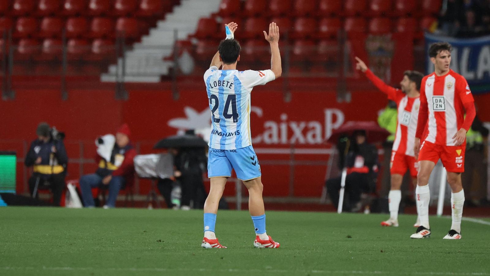Las fotos del UD Almería - Málaga CF