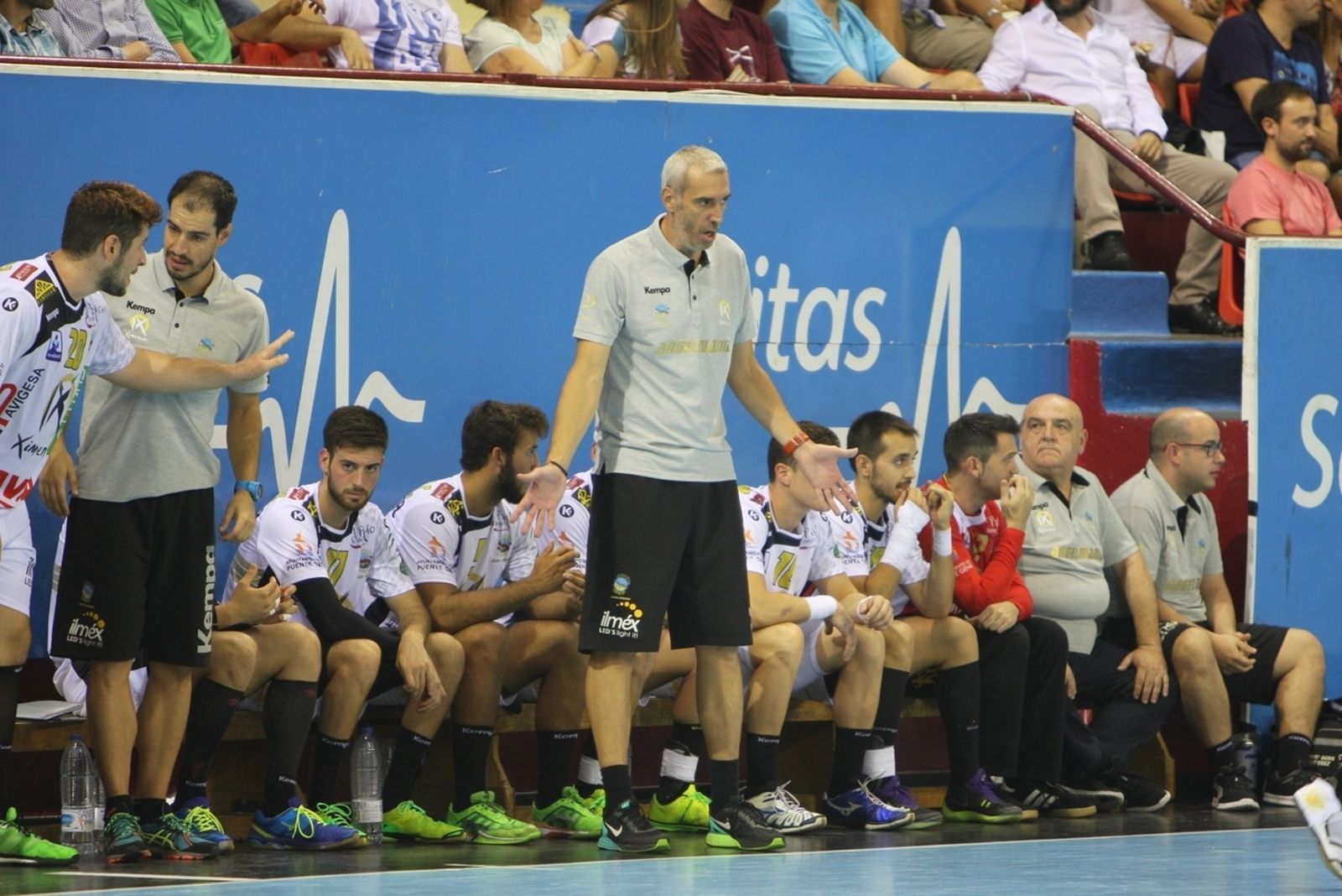 Quino Soler, en su etapa en el Ángel Ximénez.