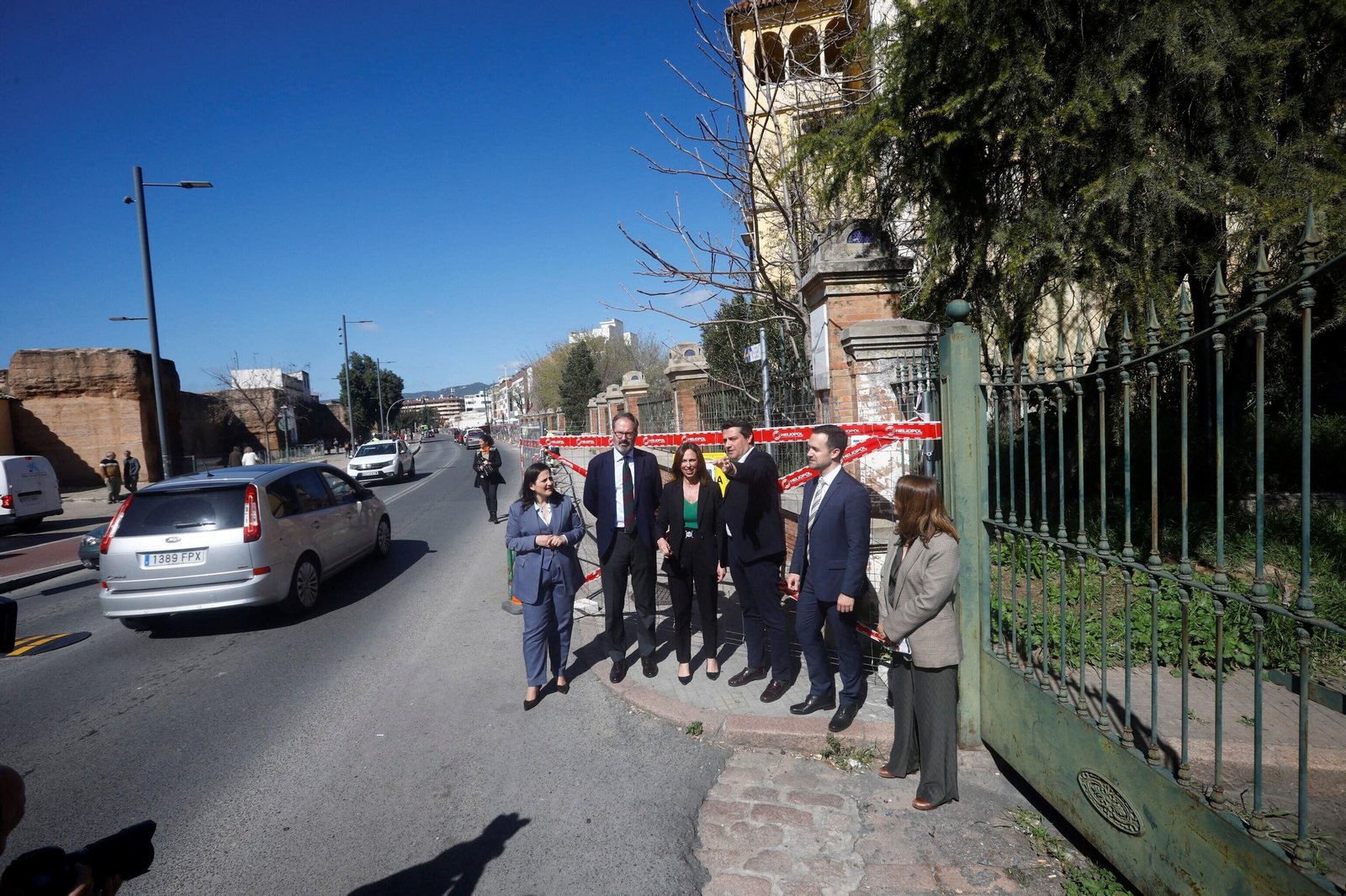 El comienzo de las obras de la segunda fase de la ronda del Marrubial de Córdoba, en imágenes