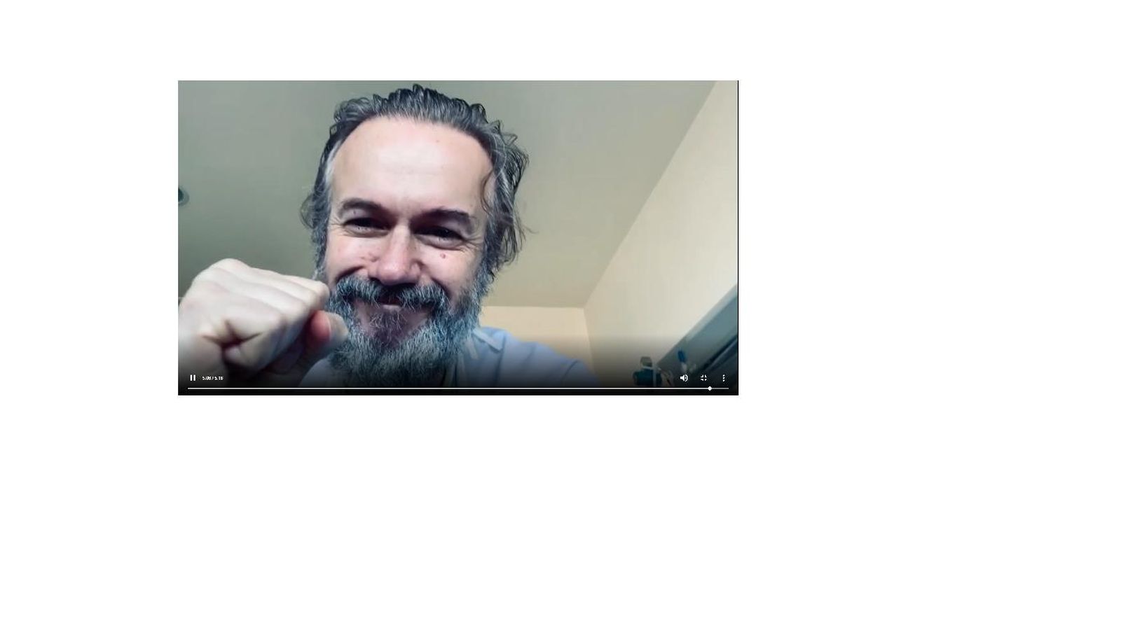 Tritán Ulloa en su discurso