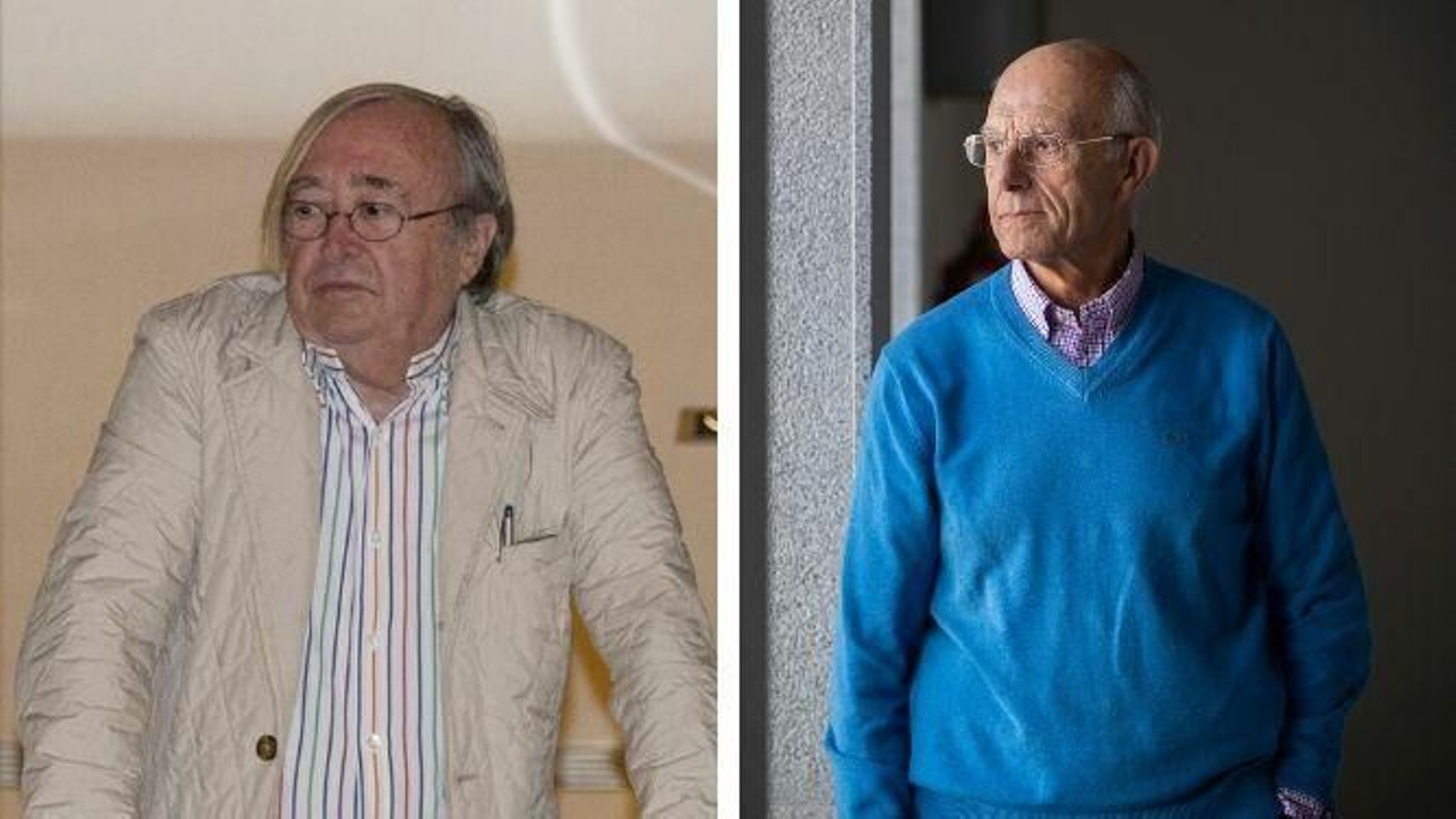 Pepe Oneto (i) y José Manuel Revuelta.