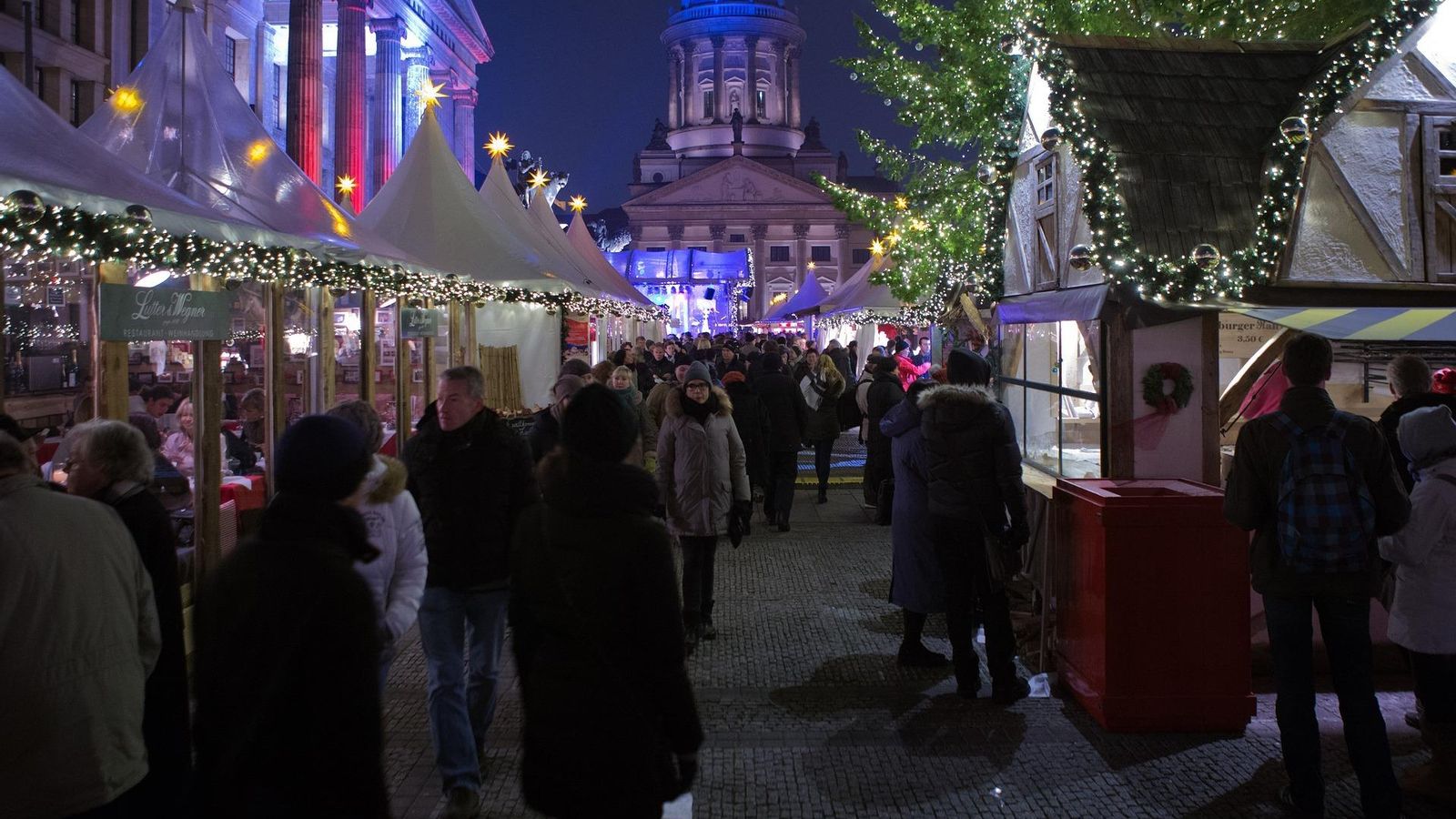 Mercado navideño en Berlín