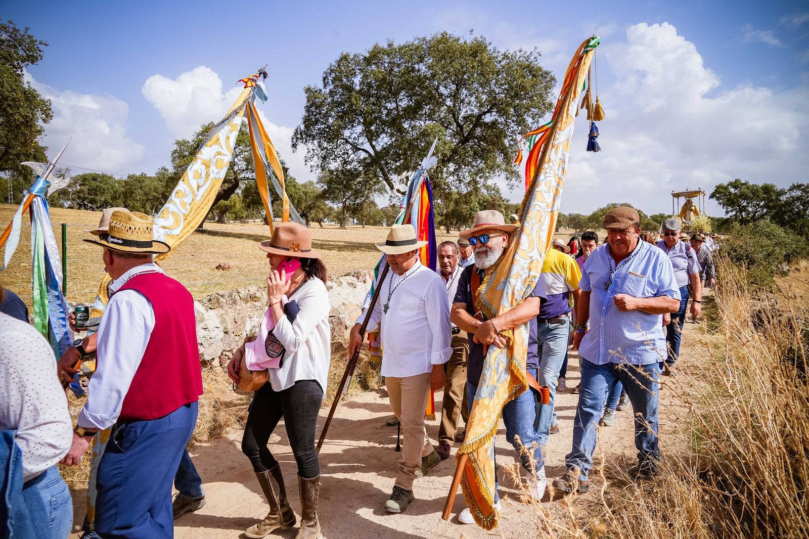 Las mejores imágenes del regreso de la Virgen de Luna a su santuario