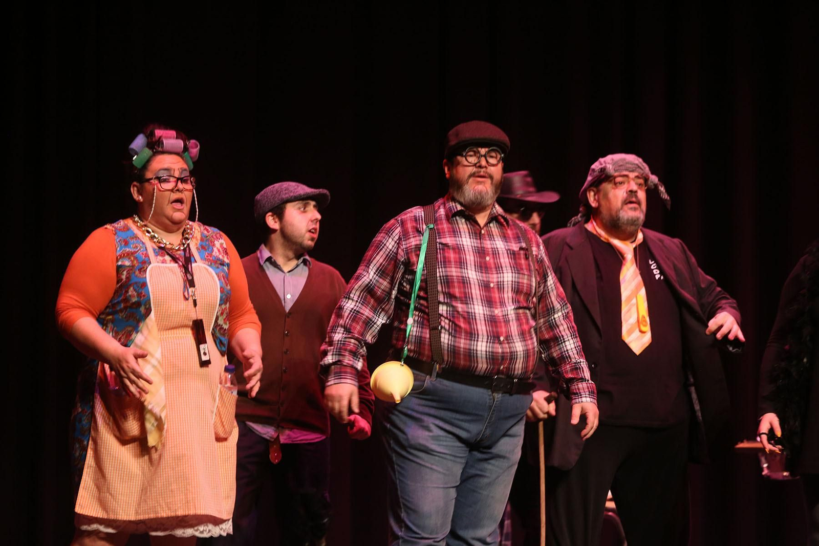 Cuarto día de preliminares del Carnaval Colombino en imágenes