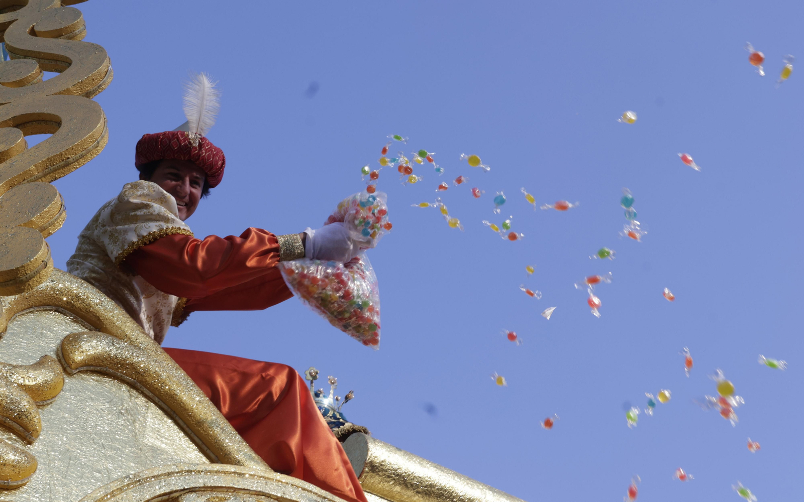 Las imágenes de la Cabalgata de los Reyes Magos en Sevilla