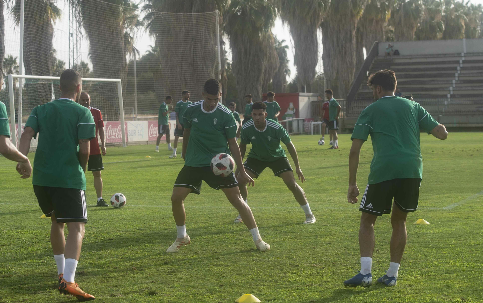 Las imágenes del entrenamiento del Córdoba CF