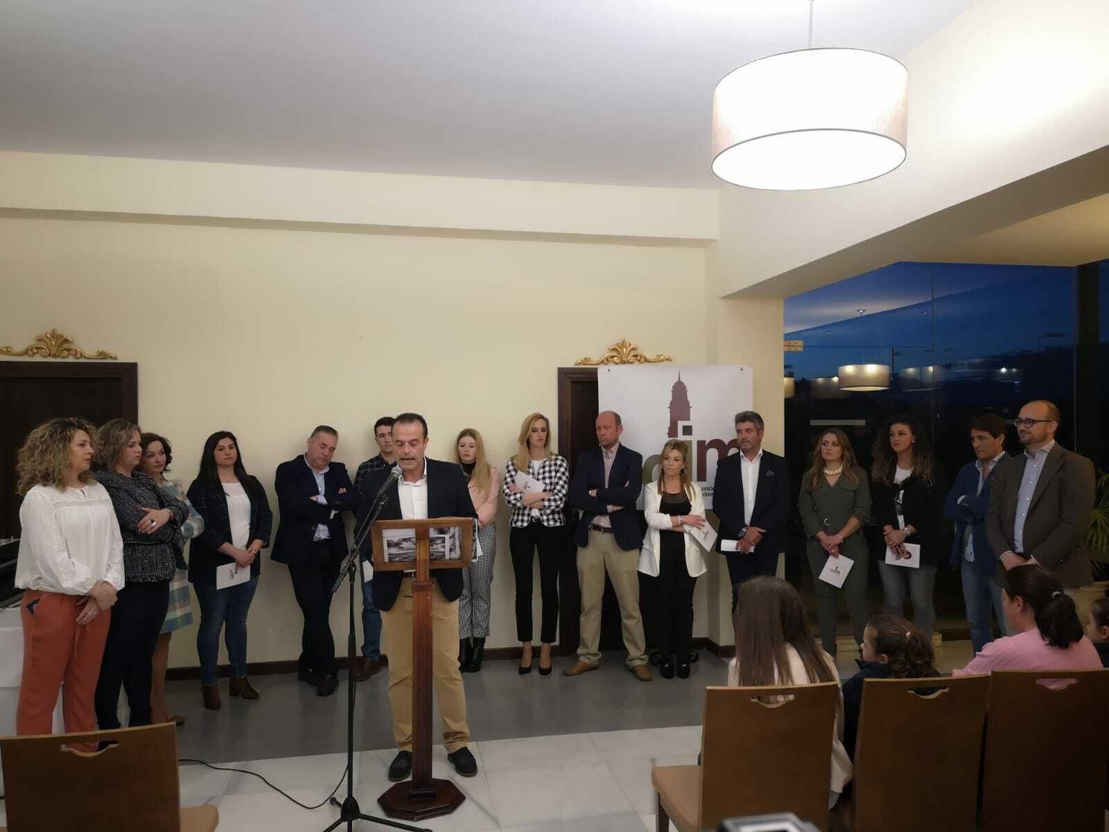 José Romero, durante la presentación de su candidatura.
