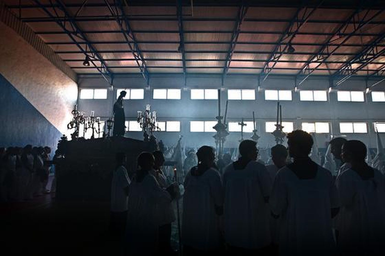 Salida procesional de Jesús Despojado.   Foto: Julio Gonzalez