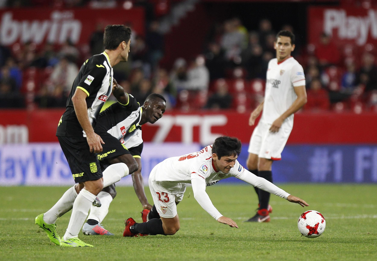 El Sevilla FC-Cartagena, en imágenes