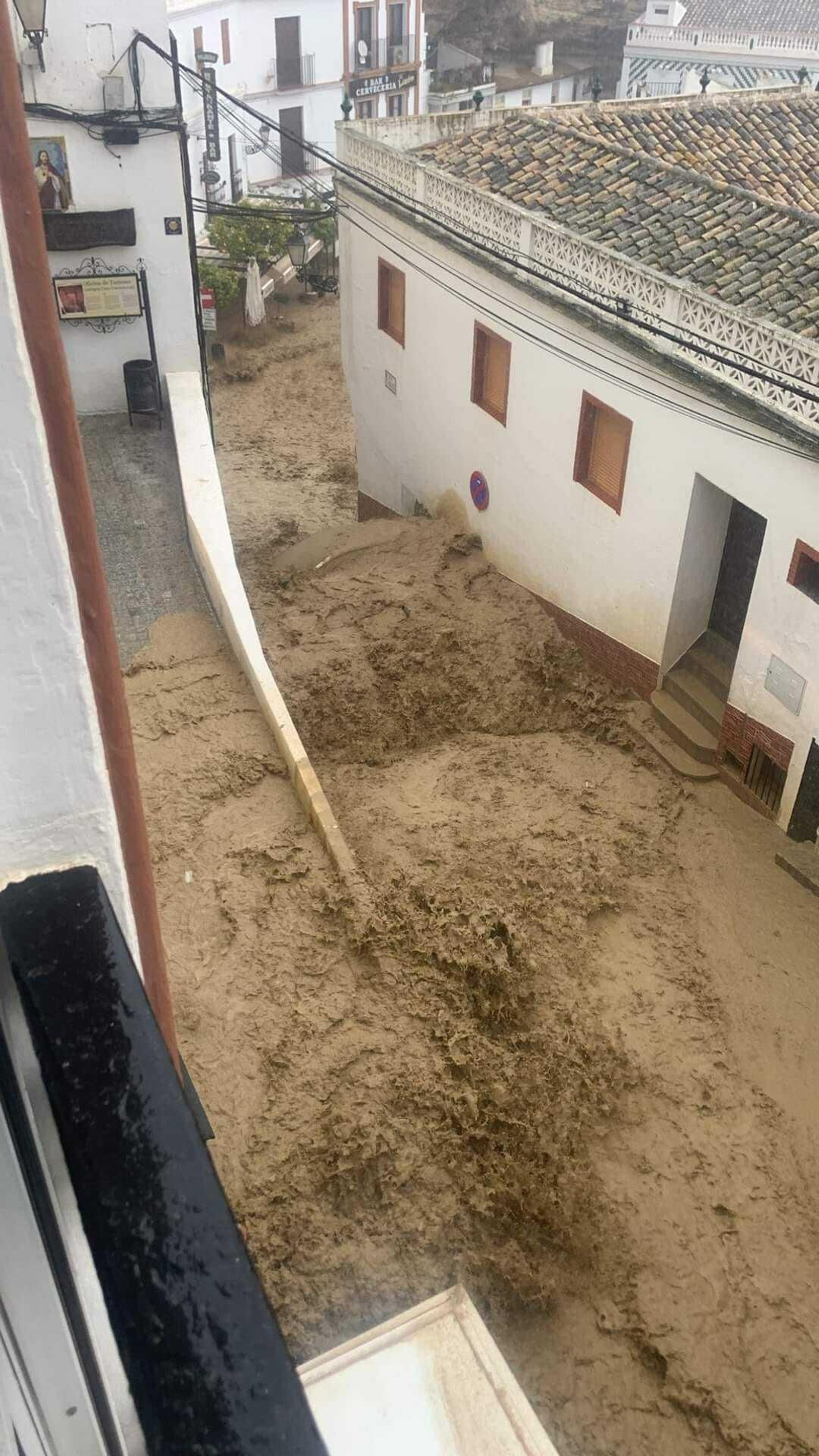 Inundaciones en Setenil: imágenes de los daños tras la tromba de agua
