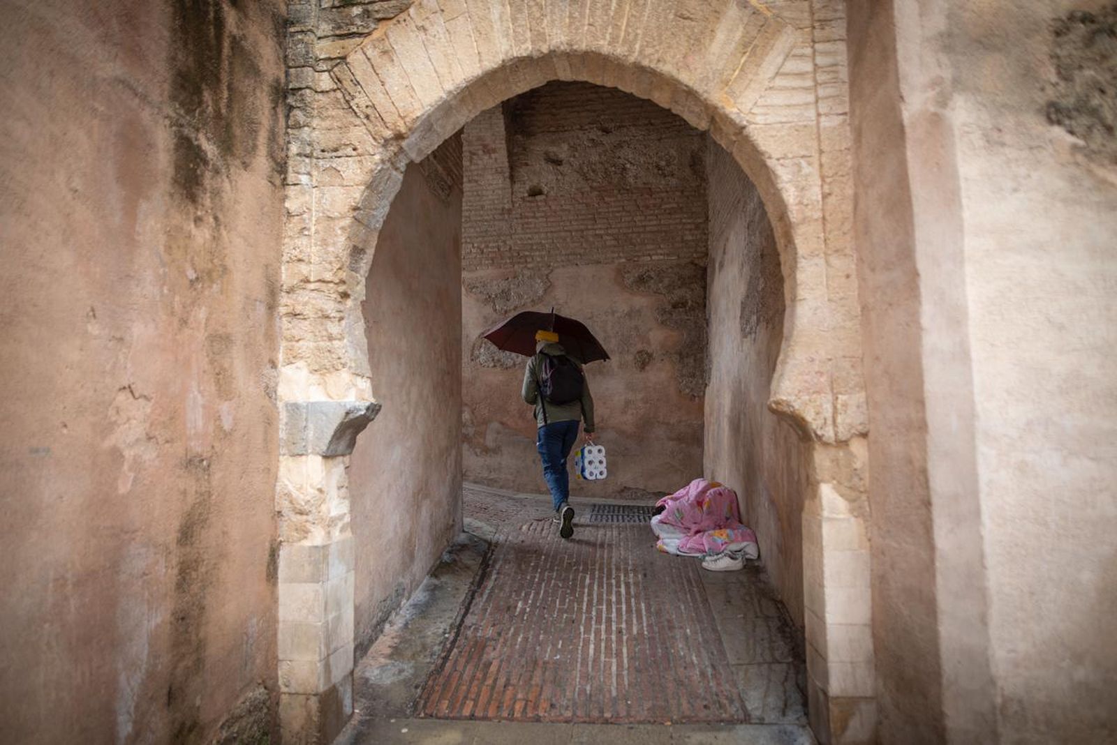 Kristin 'vacía' Granada: las imágenes del paso de la borrasca por la ciudad