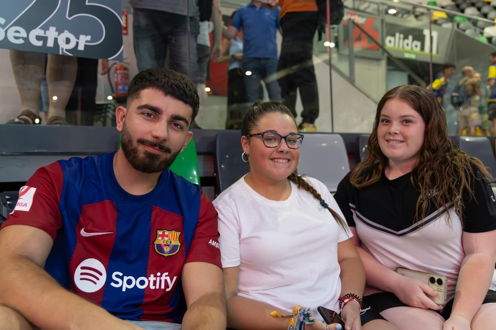 Las gradas del Olivo Arena en las semis de la Copa del Rey de balonmano, en imágenes