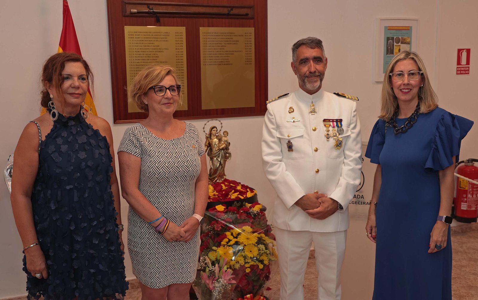 Fotos de la recepción de la Comandancia de Marina y la Autoridad Portuaria de la Bahía de Algeciras con motivo de la festividad de la Virgen del Carmen