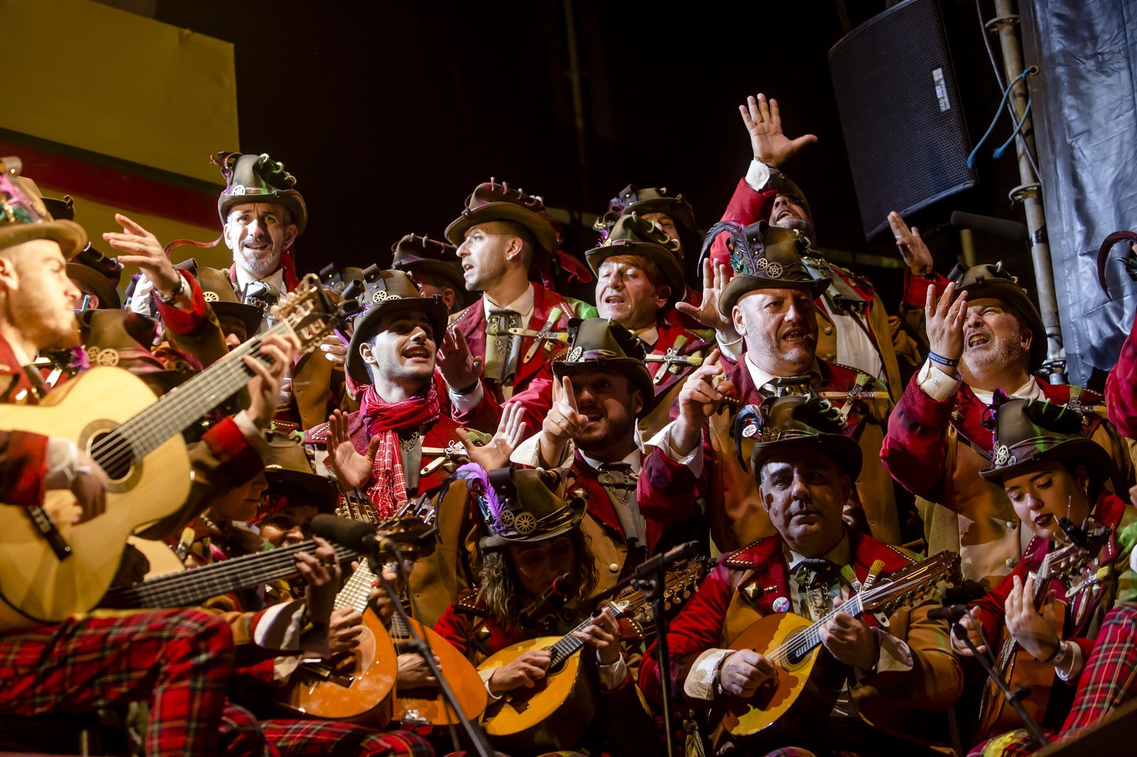 Las imágenes del pregón del Carnaval de David Palomar