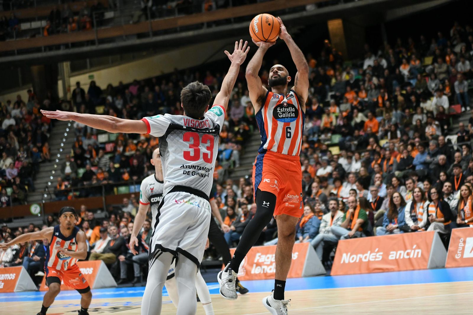 Las mejores imágenes del Leyma Coruña-Covirán Granada